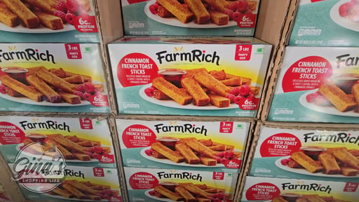 Farm Rich French Toast Sticks, Cinnamon, 48 oz