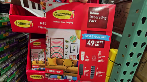 3M Command Home Decorating Value Pack, 49-Piece Kit