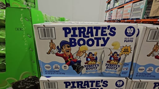 Pirate's Booty Aged White Cheddar 40 CT