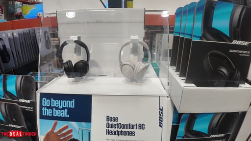 Bose QuietComfort SC Over-Ear Headphones Black