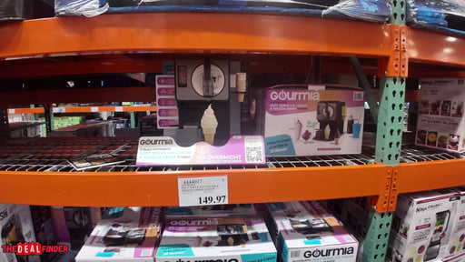 Gourmia Soft Serve Ice Cream and Frozen Drink Maker