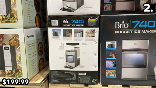 Brio 740i 44 lb Countertop Nugget Ice Maker