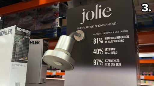 Jolie Filtered Showerhead Annual Pack