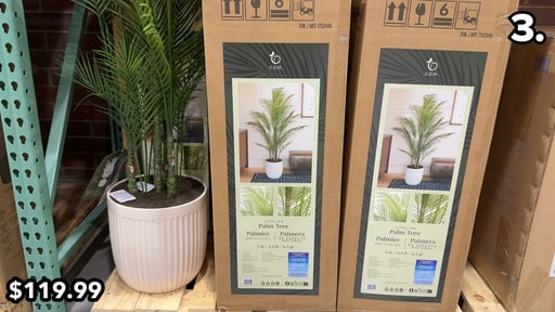 Faux 6.5' Palm Tree