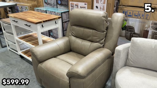 Mason Leather Power Glider Recliner with Power Headrest