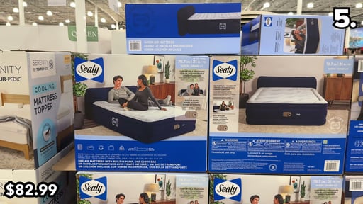Sealy Queen Airbed with Headboard