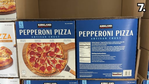 Kirkland Signature Pepperoni Pizza, 4-Pack, 21.52 oz Each