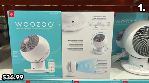 Woozoo 5-Speed Globe Fan