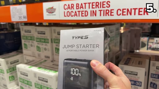 Type S Jump Starter & Portable Power Bank