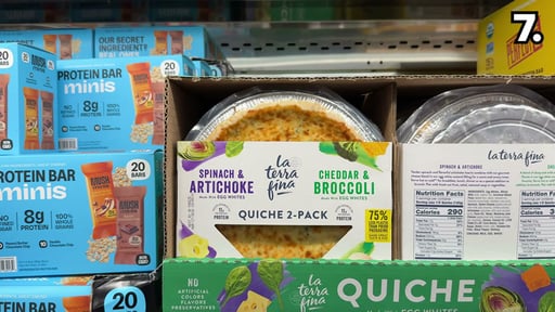 La Terra Fina Quiche Variety Pack, Aged Gruyère & Chèvre and Sharp Cheddar & Broccoli Florets, 2 Count, 23 oz Each