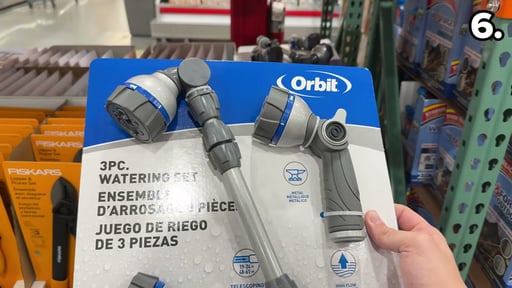 Orbit 3-Piece Nozzle Set with 19"-24" Telescoping Wand