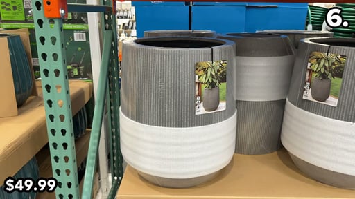 Lightweight Concrete Planter