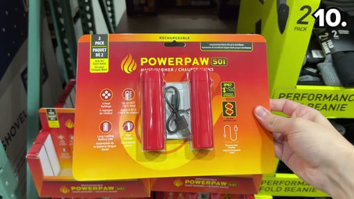 PowerPaw Rechargeable Hand Warmer 2-Pack