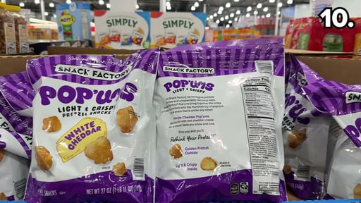 Snack Factory Pop'ums White Cheddar 27 Ounce Bag