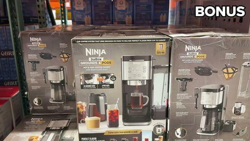 Ninja DualBrew Grounds & Pods Hot & Iced Coffee Maker