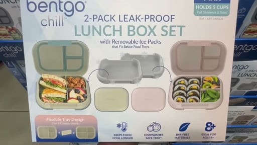Bentgo Chill 2-Pack Lunch Box Set