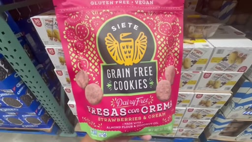 Siete Fresas Con Crema Cookies 16 oz (1 lb)
