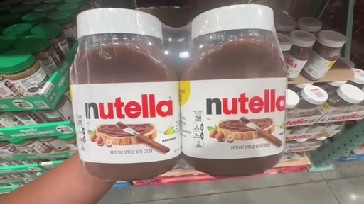 Nutella Hazelnut Spread with Cocoa, 33.5 oz, 2-Count