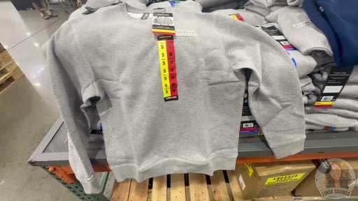 Costco Wholesale Unisex Logo Crewneck Sweatshirt