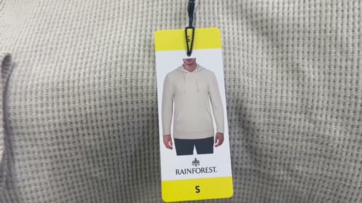 Rainforest Men's Textured Hoodie