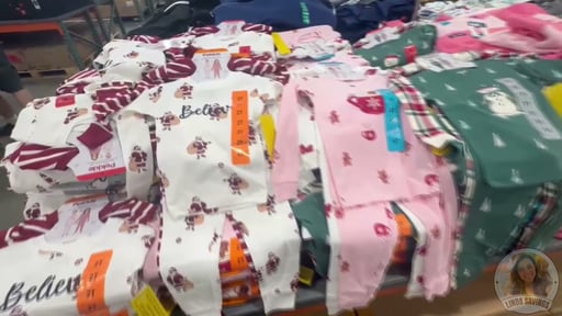 Pekkle Kids' 4-Piece Holiday Pajama Set