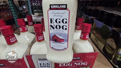 Kirkland Signature Egg Nog Liqueur USA 1.75L