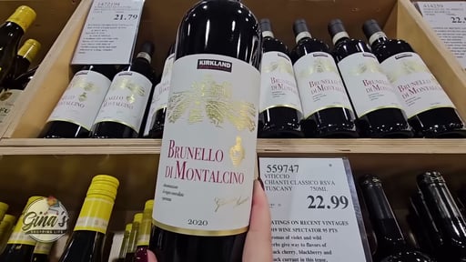 Kirkland Signature Brunello di Montalcino Italy 750ML