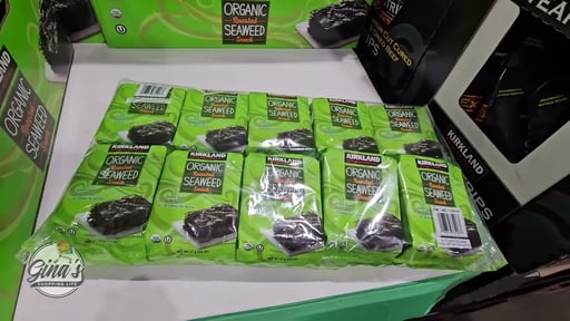 Kirkland Signature Org Roasted Seaweed