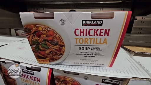 Kirkland Signature Chicken Tortilla Soup, 2 x 32 oz (4 lbs)
