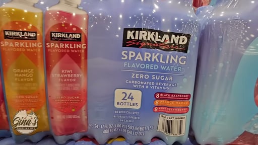 Kirkland Signature Sparkling Water Variety