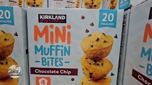 Kirkland Signature Mini Muffin Bites, Chocolate Chip, 20 Count, 33 oz