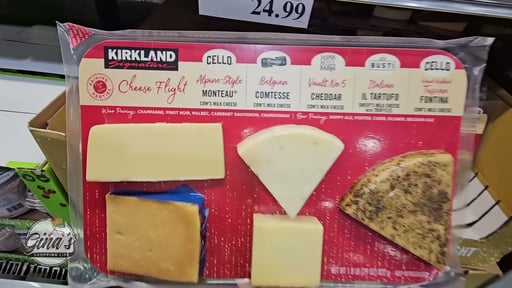 Kirkland Signature Cheese Flight 1.8 lbs