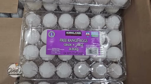 Kirkland Signature Free Range Large Eggs USDA Grade A 24 CT