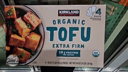 Kirkland Signature Org Extra Firm Tofu