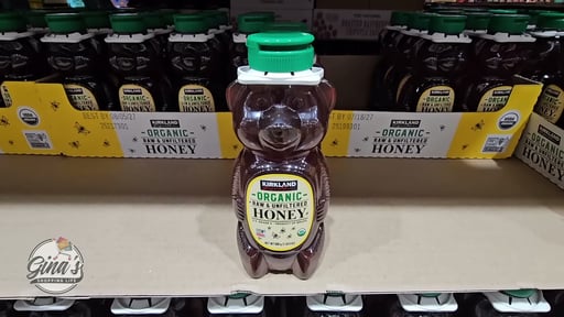 Kirkland Signature Organic Raw Honey Bear