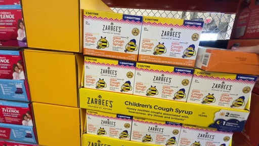 Zarbee's Children's Cough Syrup 8oz Day + 4oz Night