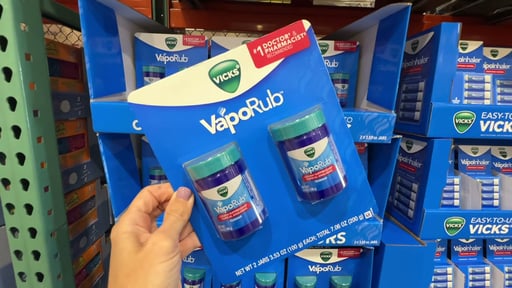 Vicks VapoRub Topical Cough Suppressant 2x3.53 Ounces