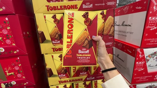 Toblerone Biscoff Truffles, 17.4 oz
