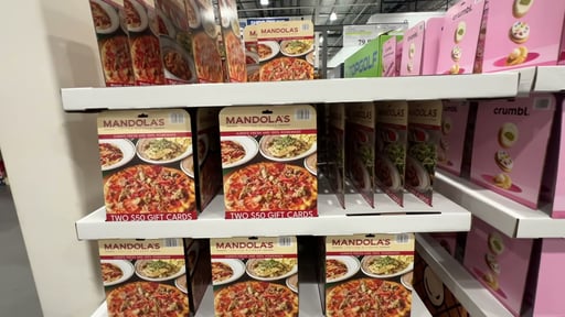 MANDOLAS ITALIAN KTCHN 2/$50 GIFT CARDS ITEM IS NON-REFUNDABLE