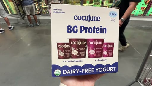 Cocojune Greek-Style Protein Variety Pack, 8 x 5 oz