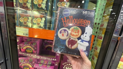 Pillsbury Halloween Shape Sugar Cookie Dough 60 CT