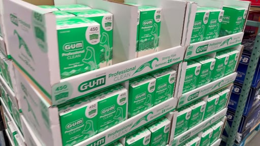 GUM ProClean Floss Picks 450 CT