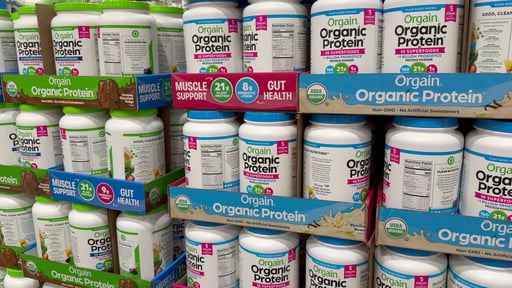 Orgain Protein & Superfoods Vanilla Bean, 2.7 lbs