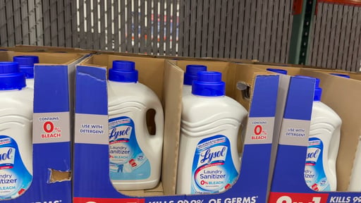 Lysol Laundry Sanitizer Crisp Linen 150 oz