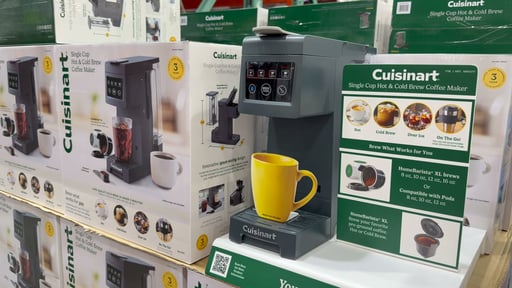 Cuisinart Single Cup Hot and Cold Brew Coffee Maker