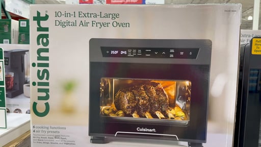 Cuisinart 0.9 Cu Ft Air Fryer Toaster Oven