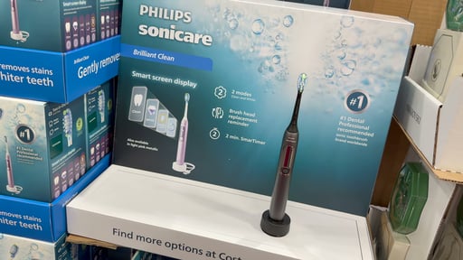 Philips Sonicare Brilliant Clean Single Handle Electric Toothbrush
