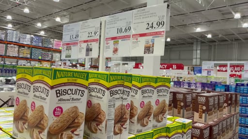 Nature Valley Biscuits with Almond Butter, 1.35 oz, 30-Count