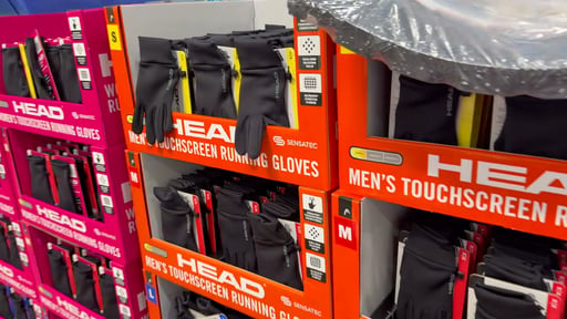 HEAD Ladies Touchscreen Running Gloves