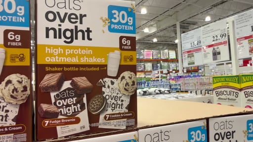 Oats Overnight High Protein Oatmeal 14 Pack, Shaker Bottle